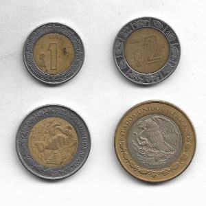 MEXICO ~ 4 Different coin lot ~ N-16
